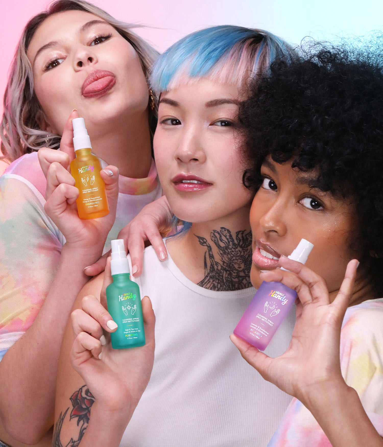 Hand Cleansing Sprays Set